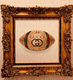 Gucci Football Gold Frame Manderville Gallery