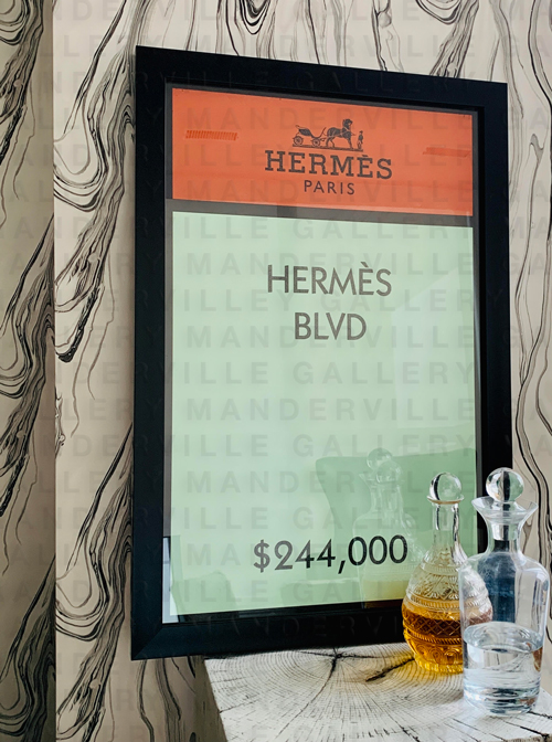 Hermes Monopoly Framed Manderville Gallery